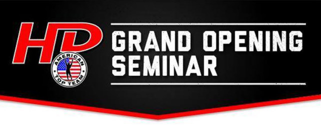 Jason High, LC Davis Announce Grand Opening of American Top Team HD!
